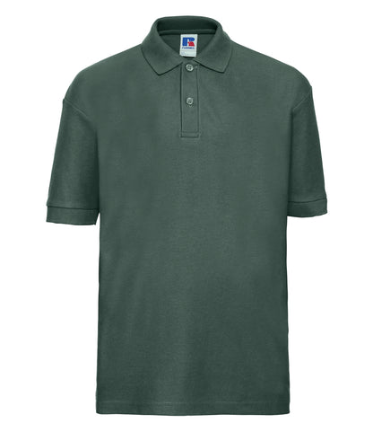 Russell Schoolgear Kids Poly/Cotton PiquÃ© Polo Shirt