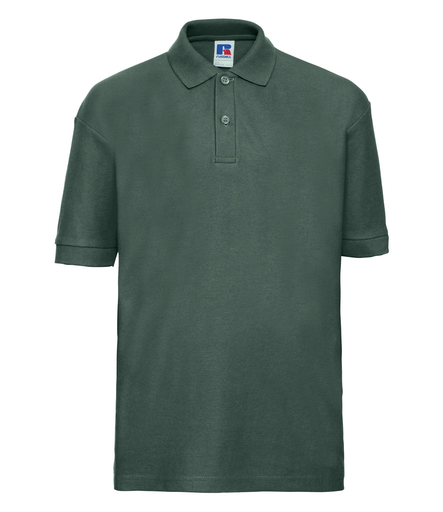 Russell Schoolgear Kids Poly/Cotton PiquÃ© Polo Shirt