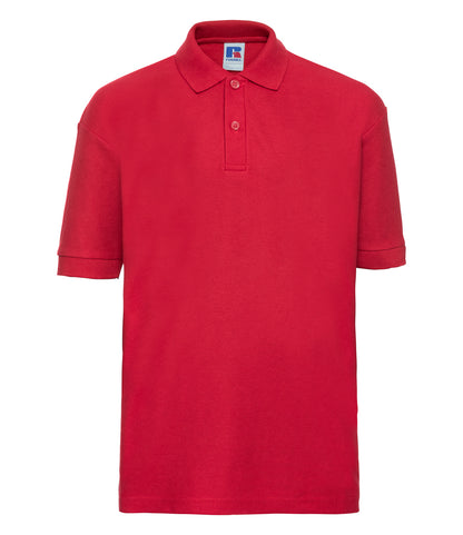 Russell Schoolgear Kids Poly/Cotton PiquÃ© Polo Shirt