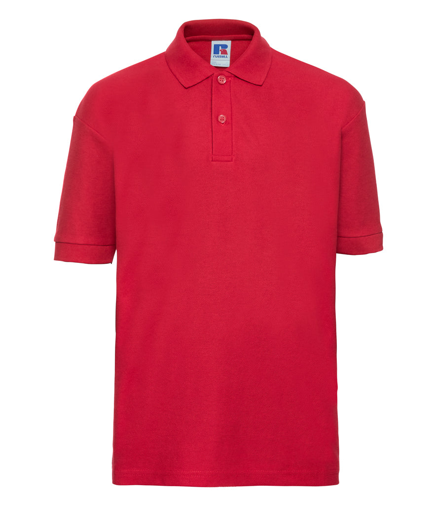 Russell Schoolgear Kids Poly/Cotton PiquÃ© Polo Shirt