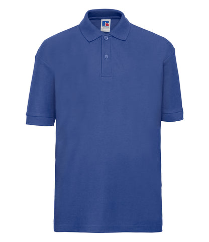 Russell Schoolgear Kids Poly/Cotton PiquÃ© Polo Shirt