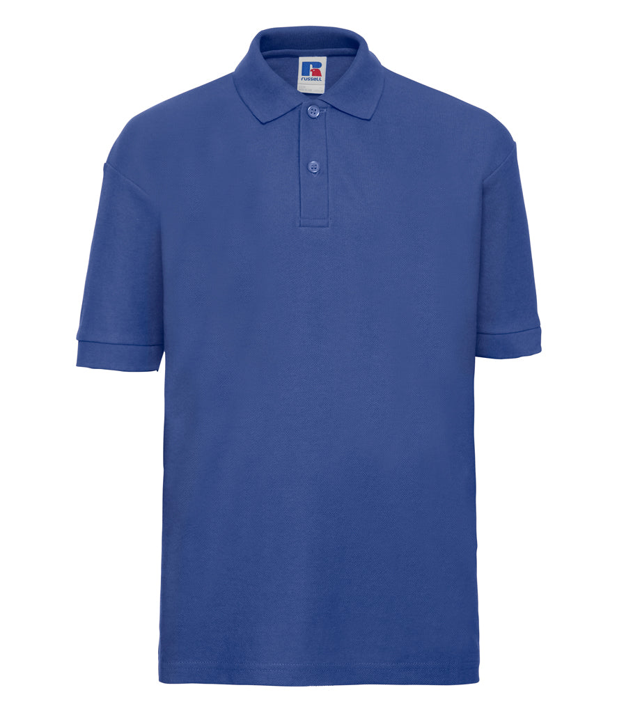 Russell Schoolgear Kids Poly/Cotton PiquÃ© Polo Shirt