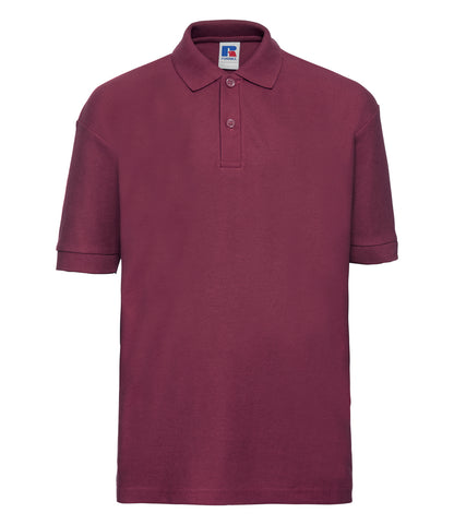 Russell Schoolgear Kids Poly/Cotton PiquÃ© Polo Shirt