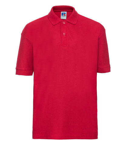 Russell Schoolgear Kids Poly/Cotton PiquÃ© Polo Shirt