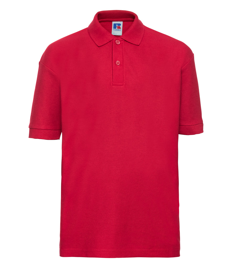 Russell Schoolgear Kids Poly/Cotton PiquÃ© Polo Shirt