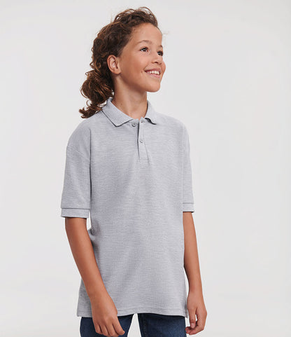 Russell Schoolgear Kids Poly/Cotton PiquÃ© Polo Shirt