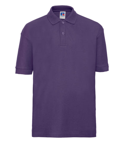 Russell Schoolgear Kids Poly/Cotton PiquÃ© Polo Shirt