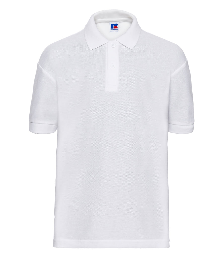 Russell Schoolgear Kids Poly/Cotton PiquÃ© Polo Shirt