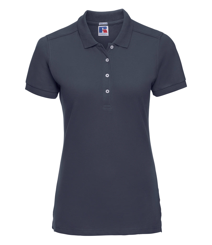 Russell Ladies Stretch PiquÃ© Polo Shirt