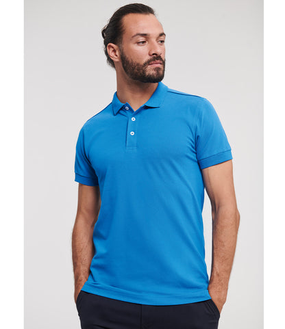Russell Stretch PiquÃ© Polo Shirt