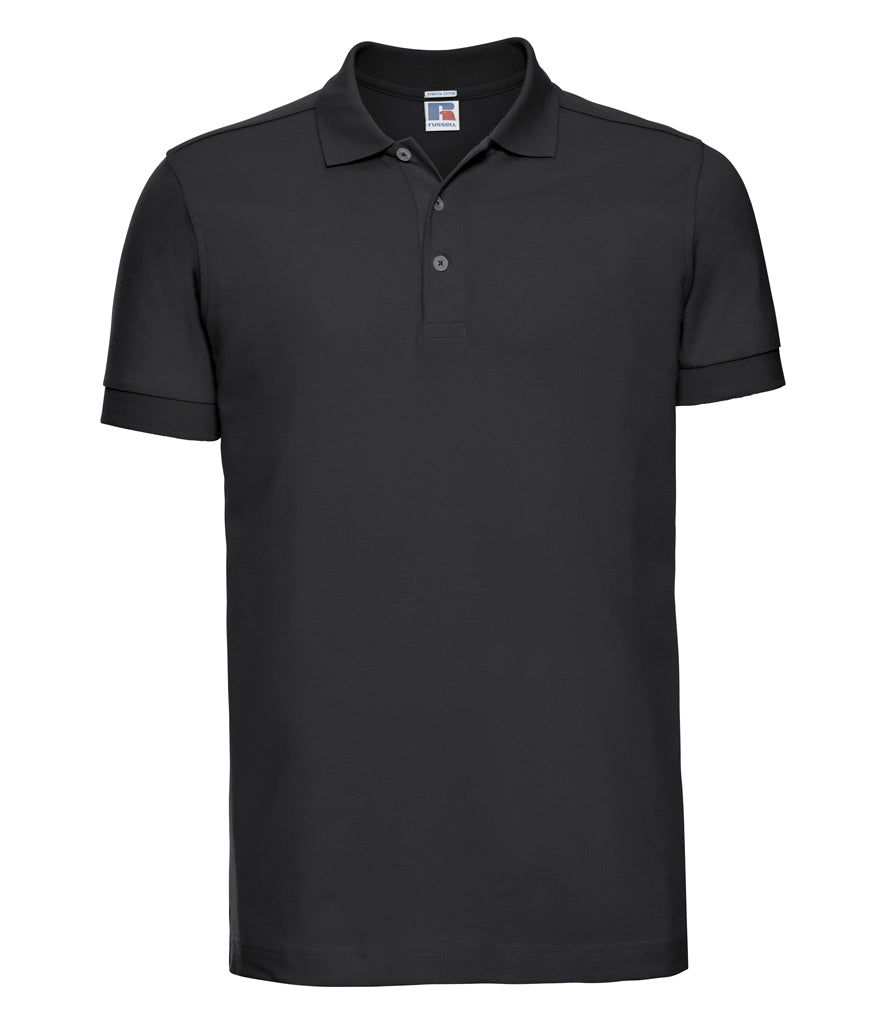 Russell Stretch PiquÃ© Polo Shirt