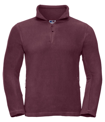Russell Zip Neck Outdoor Fleece