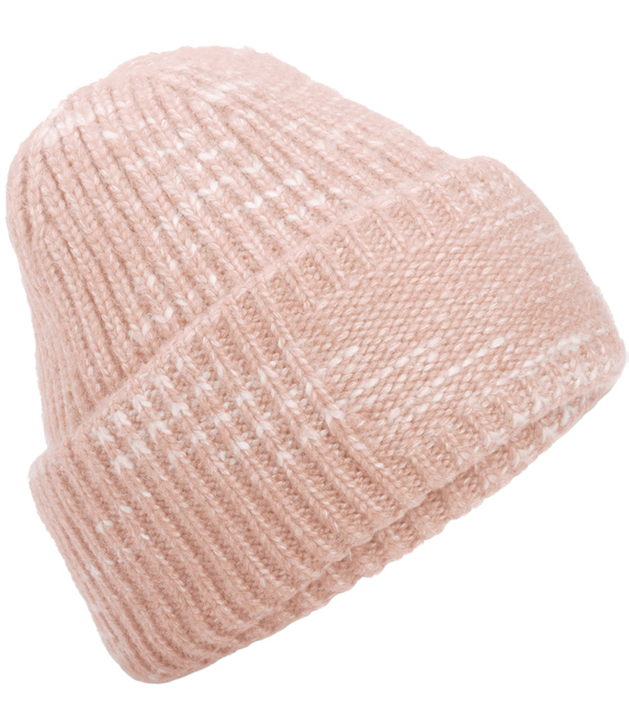 Beechfield Chunky Knitted Patch Beanie
