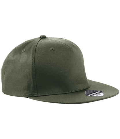 Beechfield 5 Panel Snapback Rapper Cap