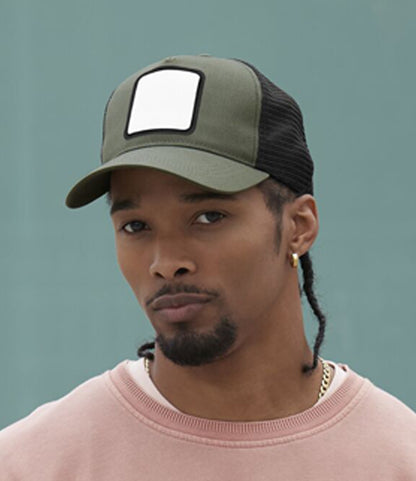 Beechfield AppliquÃ© Patch 5 Panel Trucker Cap