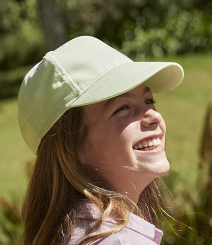 Beechfield Kids Organic Cotton 5 Panel Cap