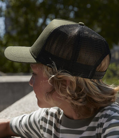 Beechfield Kids Snapback Trucker Cap