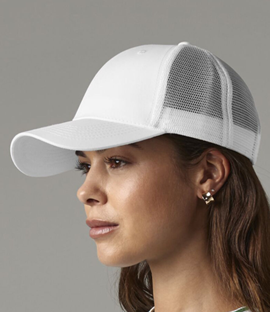 Beechfield Recycled 6 Panel Snapback Trucker Cap