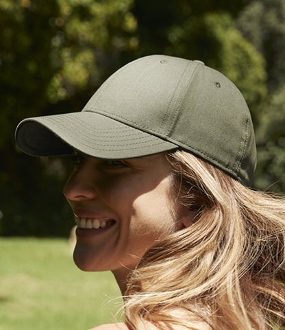 Beechfield EarthAware® Organic Cotton Canvas 6 Panel Cap