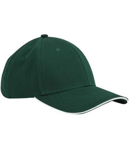 Beechfield EarthAwareÂ® Classic Organic Cotton 6 Panel Sandwich Peak Cap