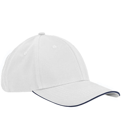 Beechfield EarthAware® Classic Organic Cotton 6 Panel Sandwich Peak Cap