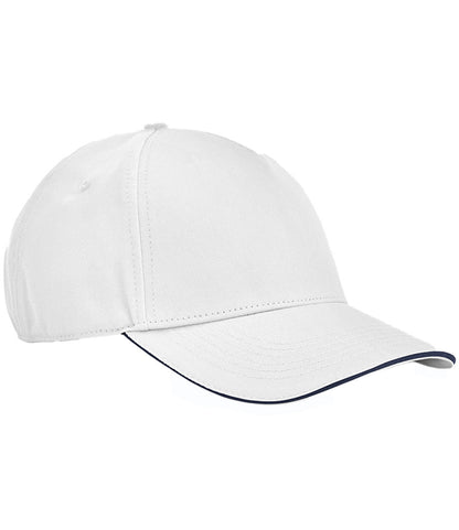 Beechfield EarthAware® Classic Organic Cotton 5 Panel Sandwich Peak Cap