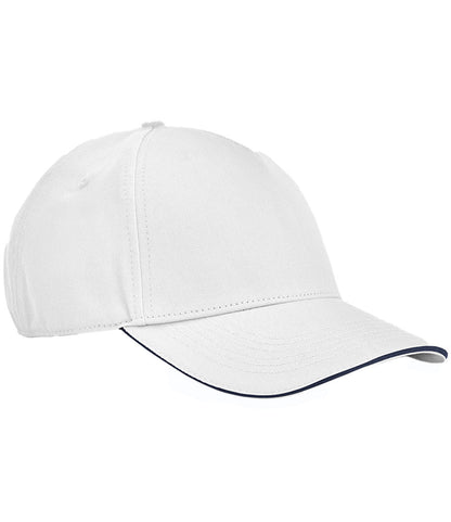 Beechfield EarthAwareÂ® Classic Organic Cotton 5 Panel Sandwich Peak Cap