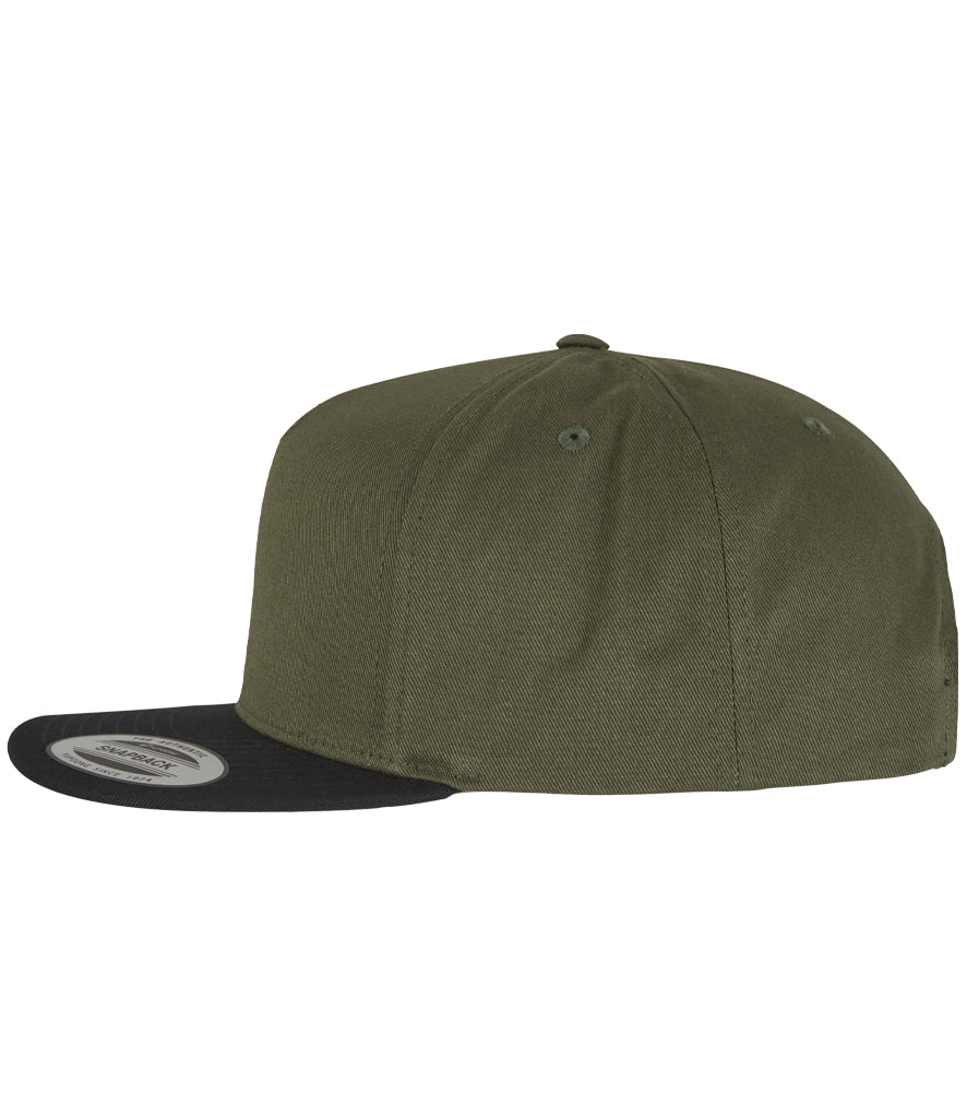 Flexfit Classic 5 Panel Snapback Cap