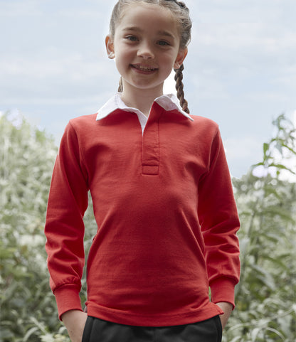 Front Row Kids Classic Rugby Shirt
