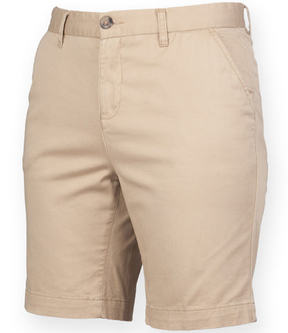 Front Row Ladies Stretch Chino Shorts