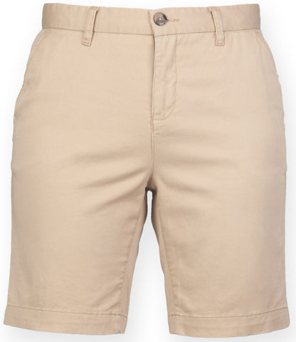 Front Row Ladies Stretch Chino Shorts