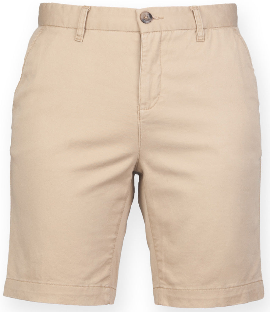 Front Row Ladies Stretch Chino Shorts