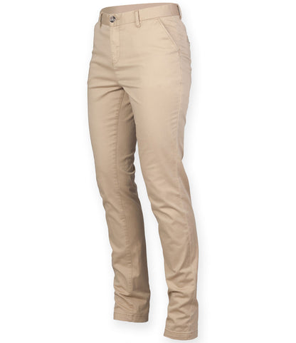 Front Row Ladies Stretch Chino Trousers