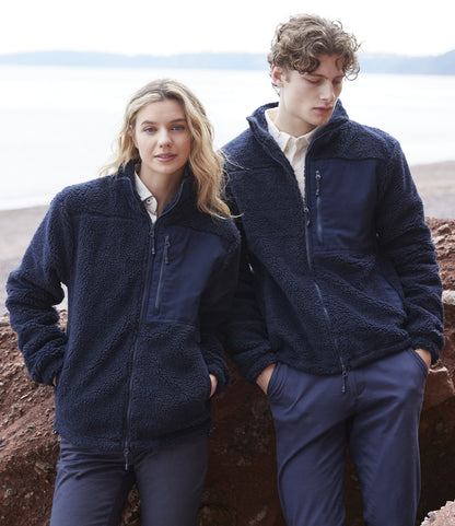 Front Row Recycled Sherpa Fleece Jacket