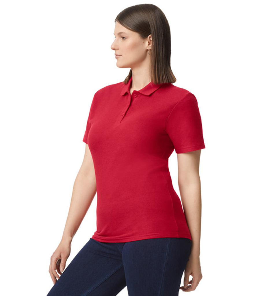 Gildan Ladies SoftStyle® Double Piqué Polo Shirt