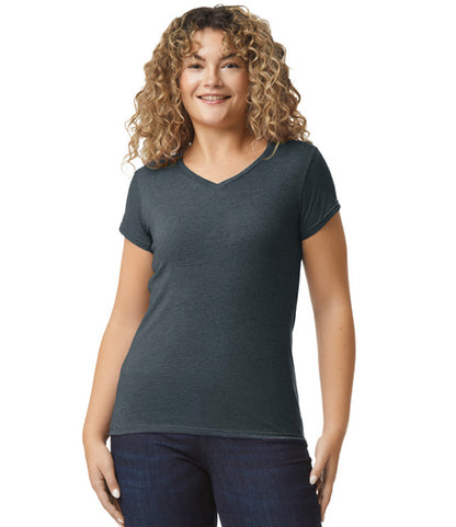 Gildan Ladies SoftStyle® V Neck T-Shirt
