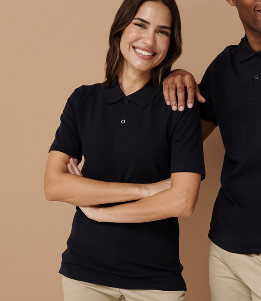 Henbury Unisex Stretch Cotton PiquÃ© Polo Shirt