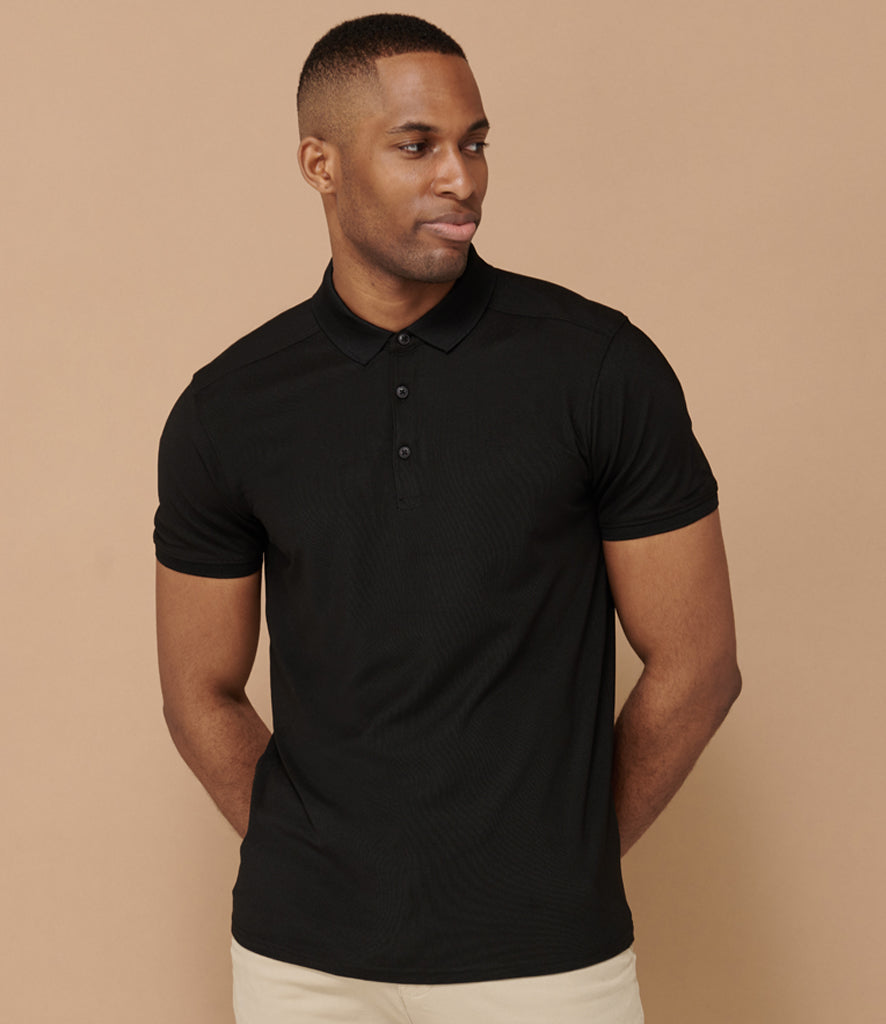 Henbury Slim Fit Stretch Microfine PiquÃ© Polo Shirt