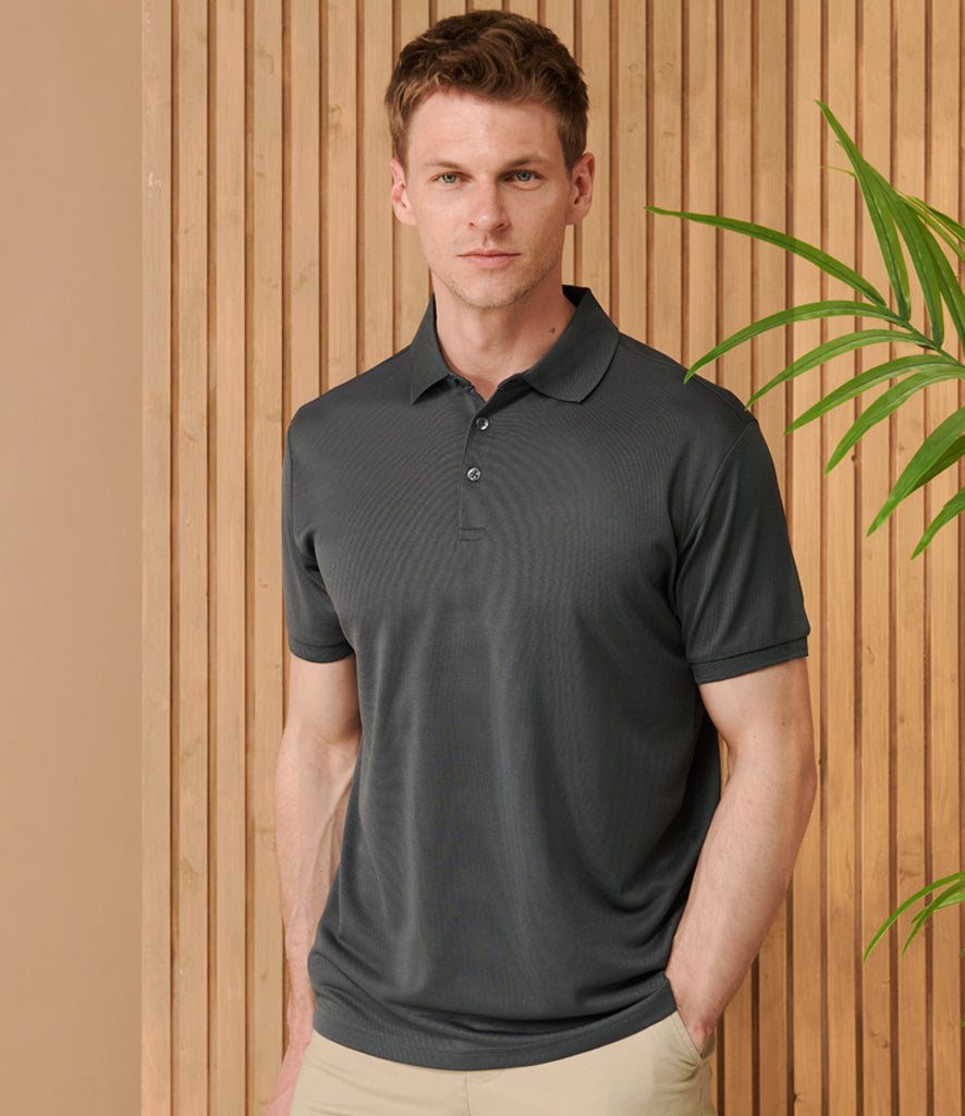 Henbury Recycled Polyester PiquÃ© Polo Shirt