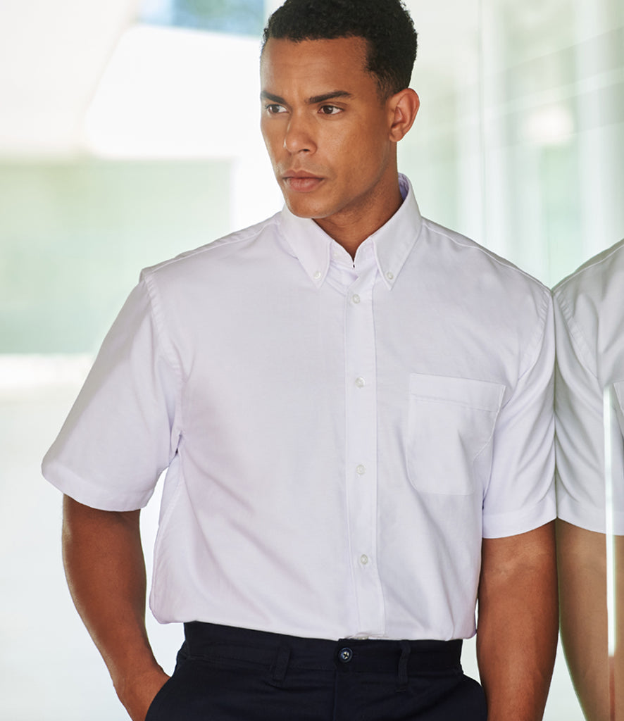 Henbury Short Sleeve Classic Oxford Shirt