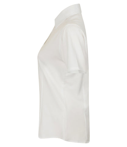 Henbury Ladies Short Sleeve Wicking Shirt