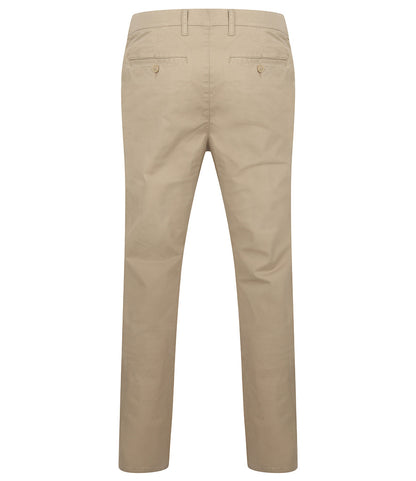 Henbury Stretch Flex Waistband Chino Trousers