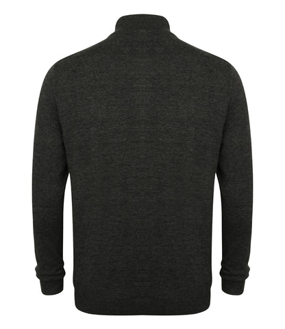 Henbury Unisex Zip Through Cardigan