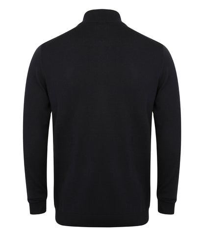 Henbury Unisex Zip Through Cardigan