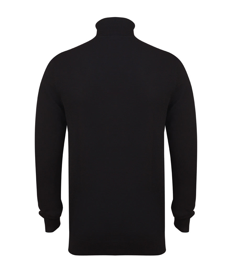 Henbury Roll Neck Sweater