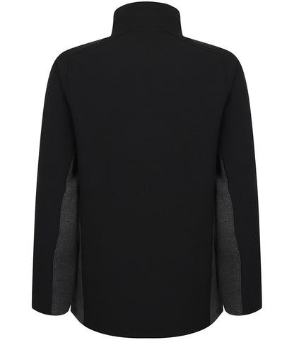 Henbury Unisex Contrast Soft Shell Jacket