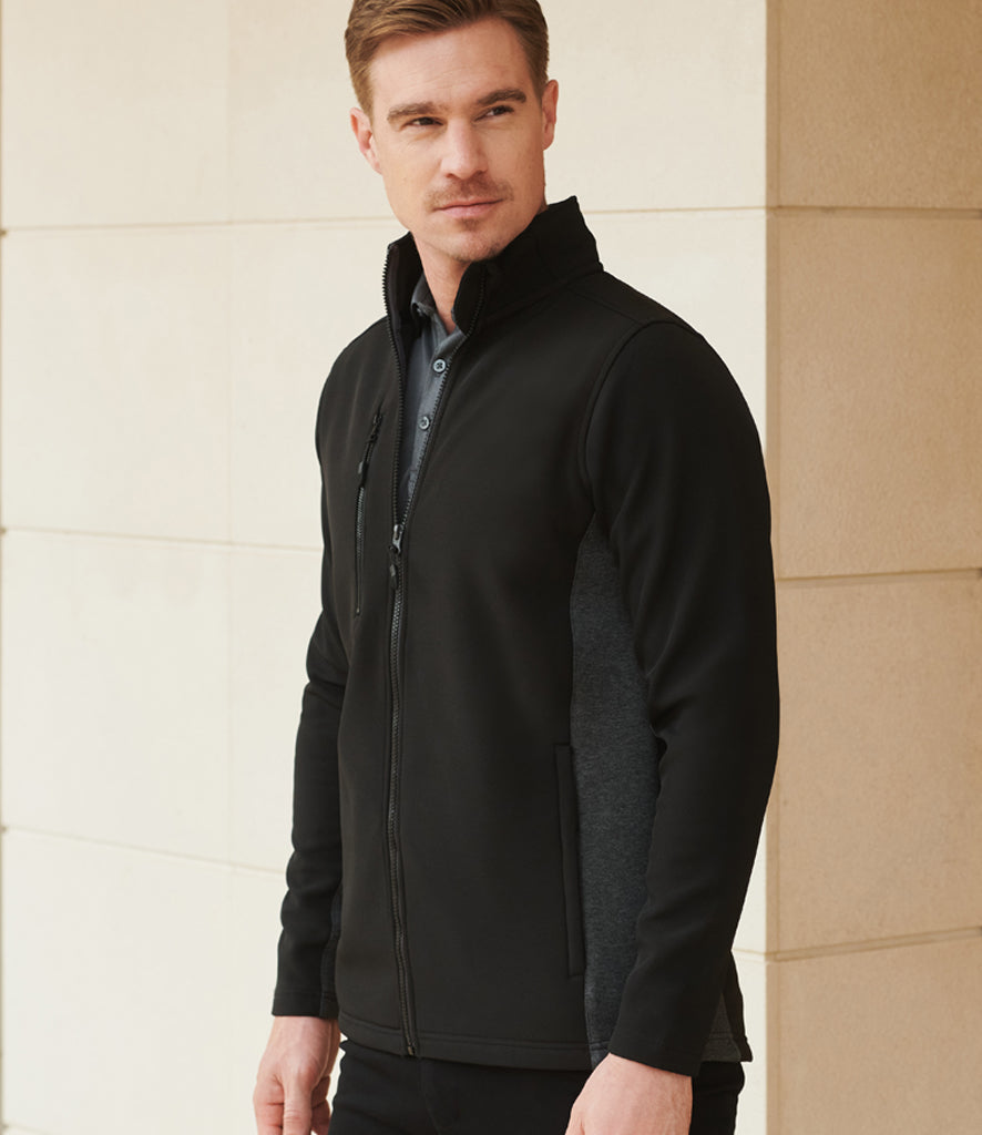 Henbury Unisex Contrast Soft Shell Jacket