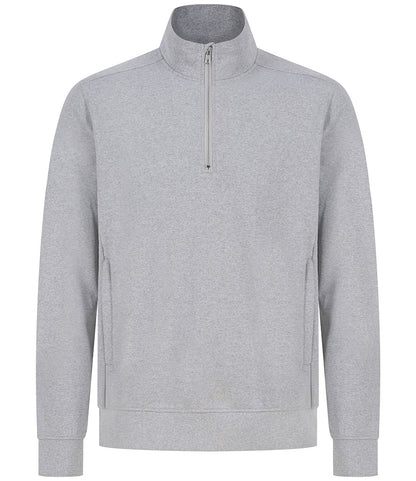 Henbury Unisex Sustainable 1/4 Zip Sweatshirt
