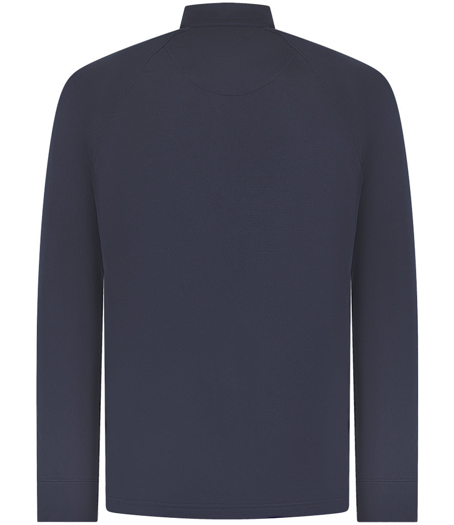 Henbury Zip Neck Wicking Top