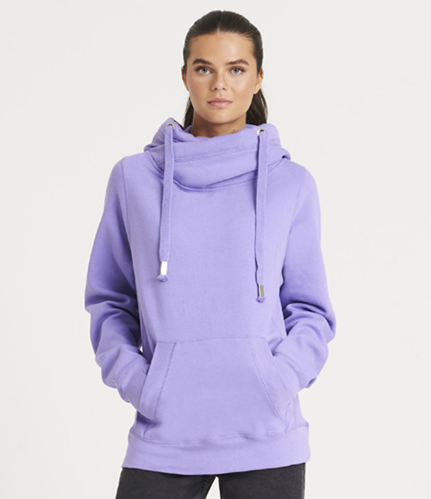 AWDis Cross Neck Hoodie